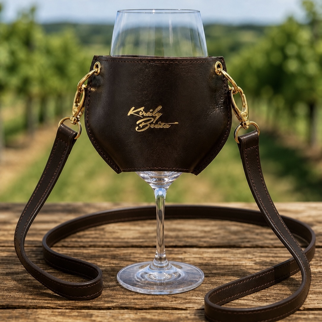 Brown Luxe wine glass toGO1